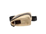 Bolso de palma con bandolera CHANEL              